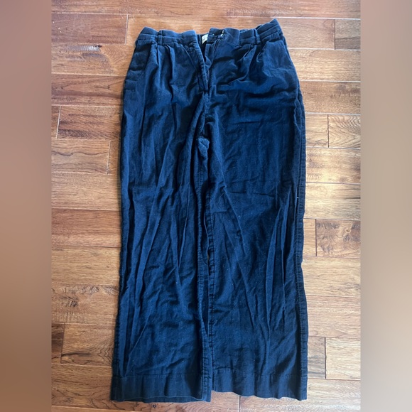 Abercrombie & Fitch Pants - Black linen blend Pants by Abercrombie